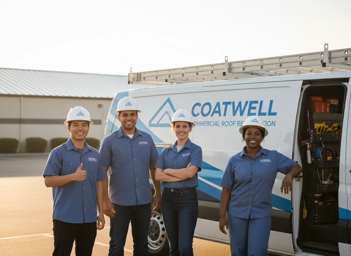 Commercial roof coating company in Council, ID